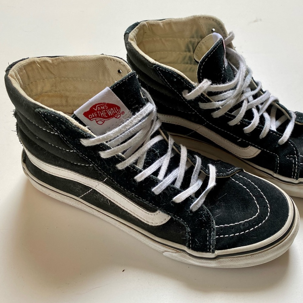 Vans Off The Wall Women's Sk8-HI Skate Sneakers 8